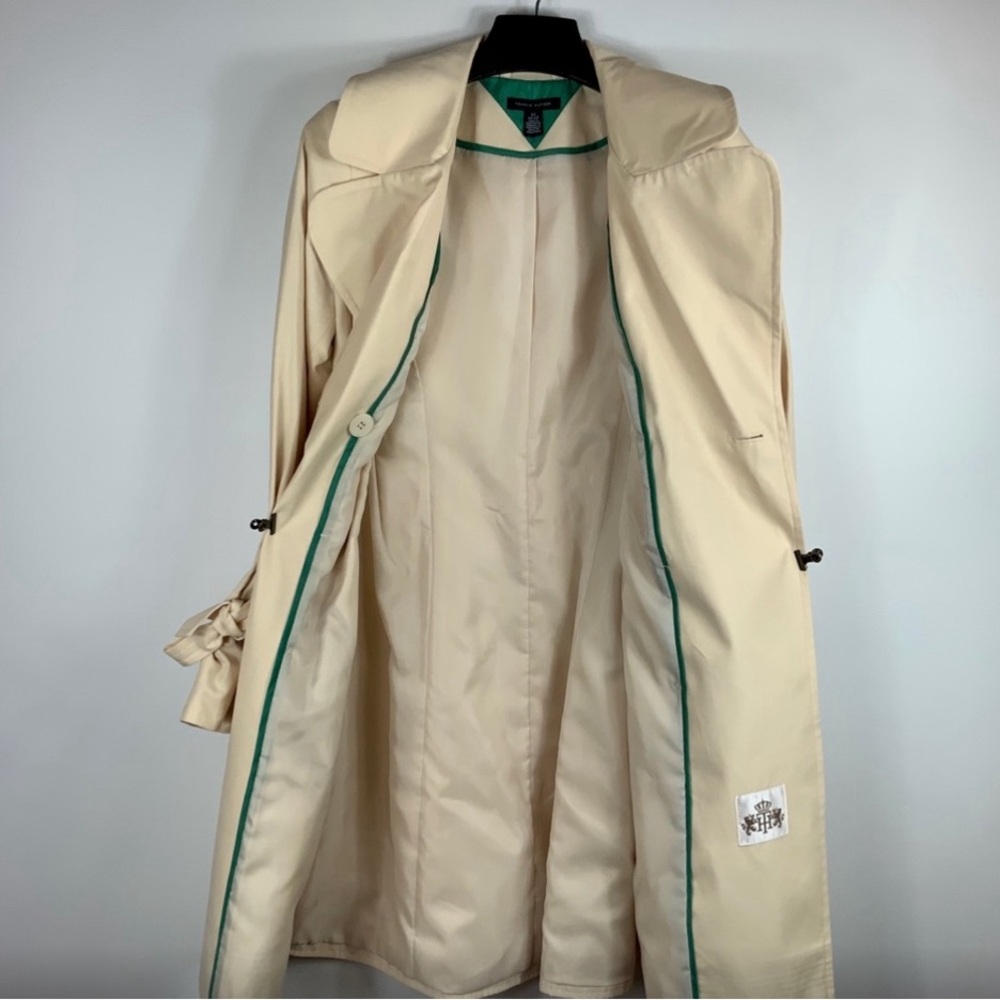 TOMMY HILFIGER double breast trench coat XS - Picture 6 of 6